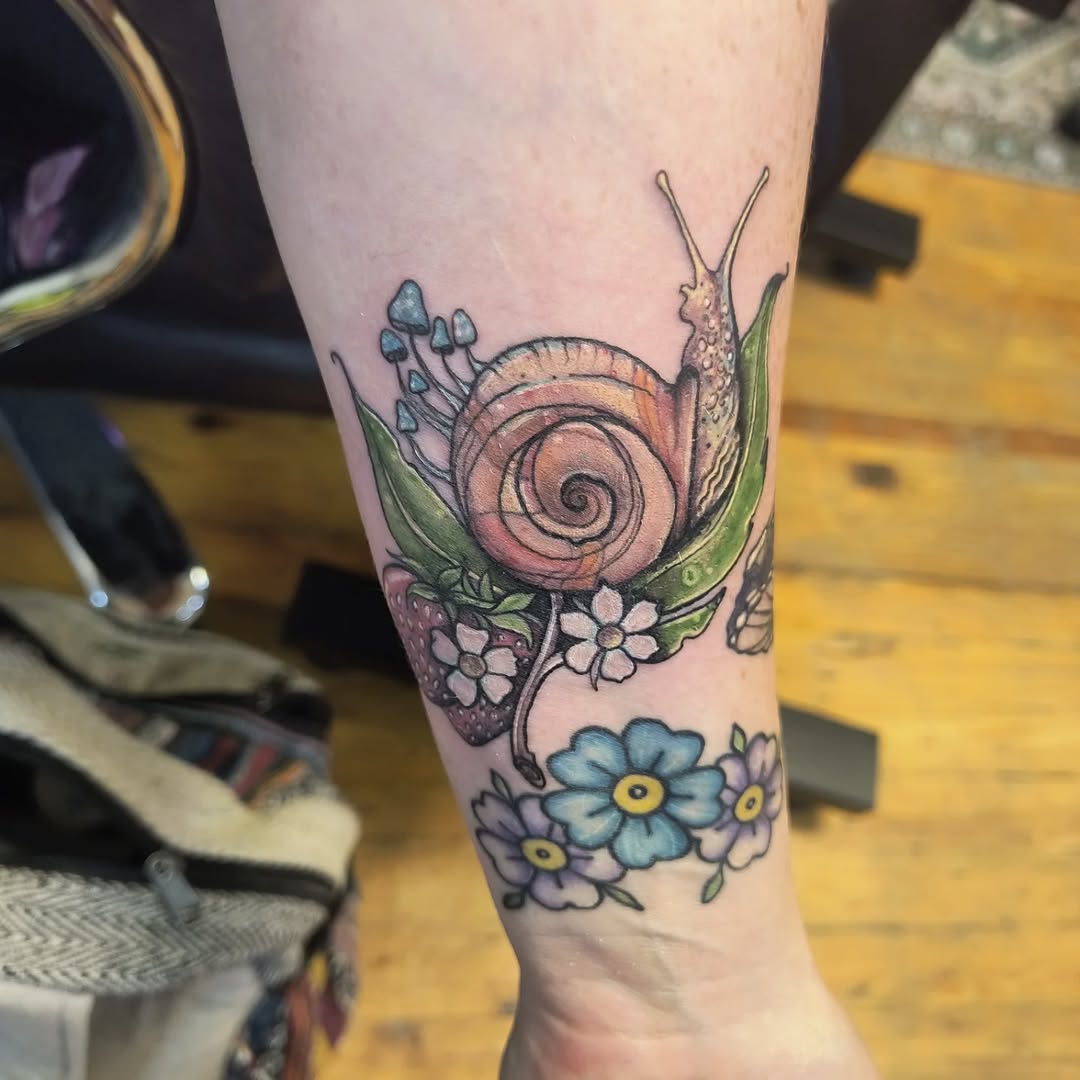 Tattoo by @getnixi — watercolor