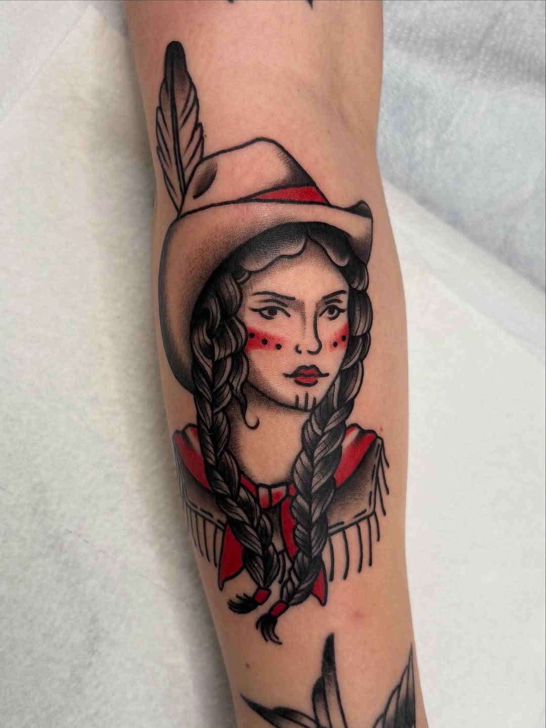 Tattoo by @pembrlily — american_traditional