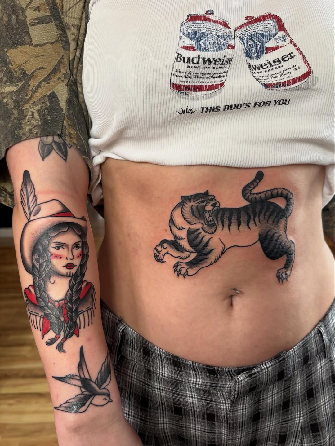 Tattoo by @pembrlily — american_traditional