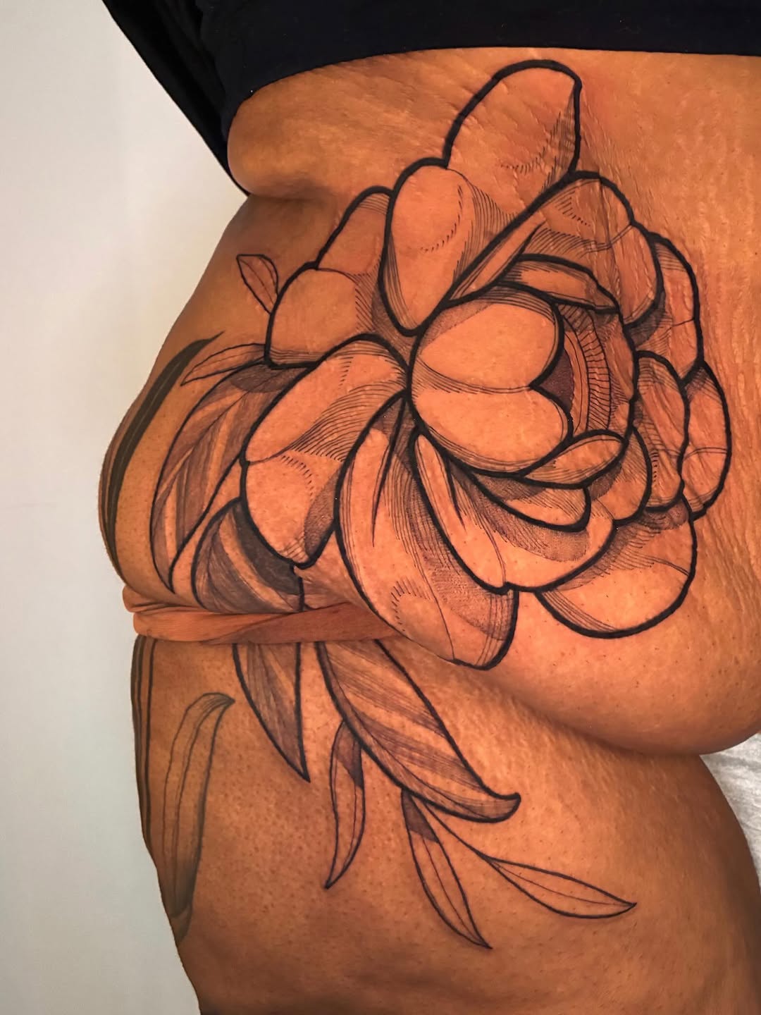 Tattoo by @caroljackytattoos — black_and_grey, illustrative