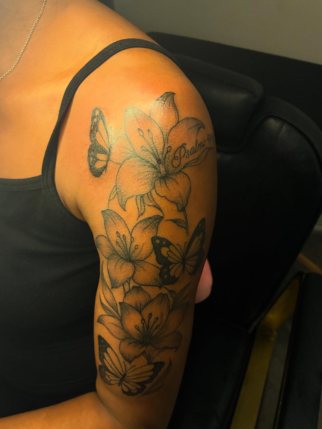 Tattoo by @iinkedbyrenn — black_and_grey