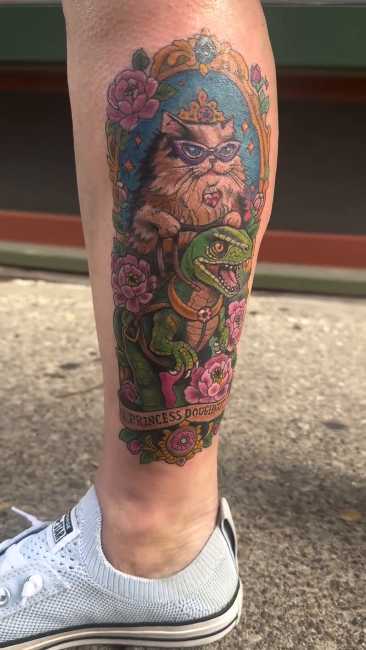 Tattoo by @typhoid_misty — new_school