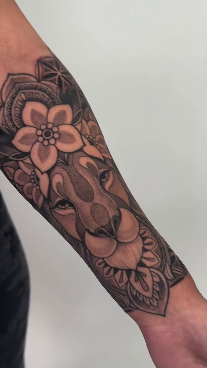 Tattoo by @tannerminocktattoos — black_and_grey, realism