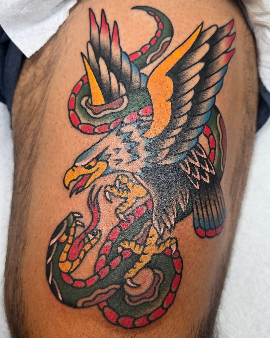 Tattoo by @teixeira_tattoos โ american_traditional