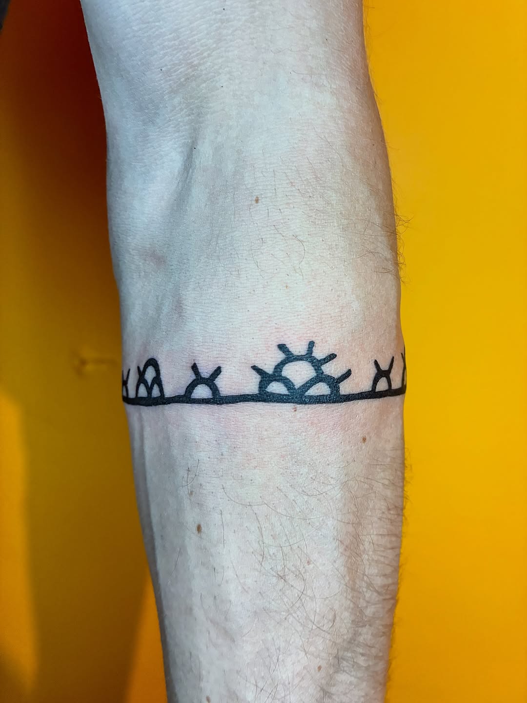 Tattoo by @pajama_frog — geometric