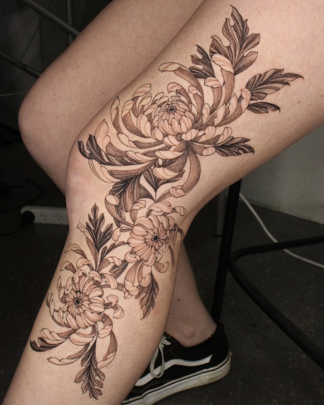 Tattoo by @ej.mireu_ink — japanese_irezumi, black_and_grey