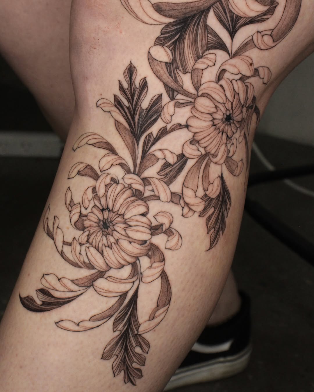 Tattoo by @ej.mireu_ink — black_and_grey, ornamental