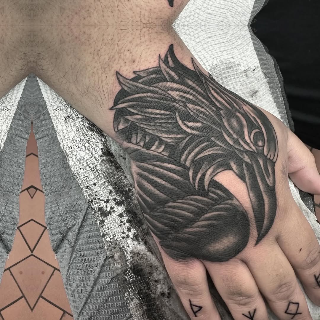 Tattoo by @murl_dietrich — black_and_grey, realism