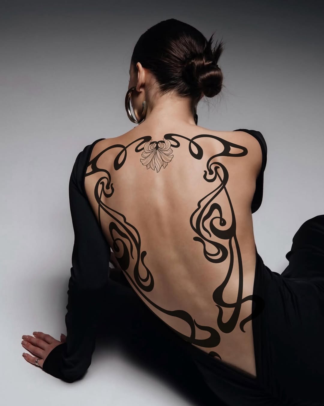 Tattoo by @nyxea.tattoo โ ornamental, blackwork