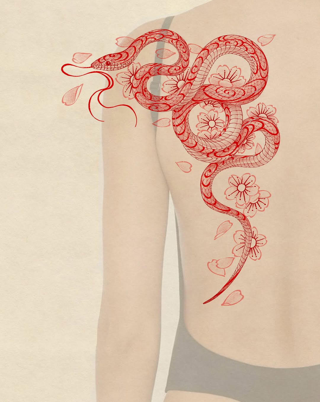 Tattoo by @nuga_ttt — fine_line, illustrative