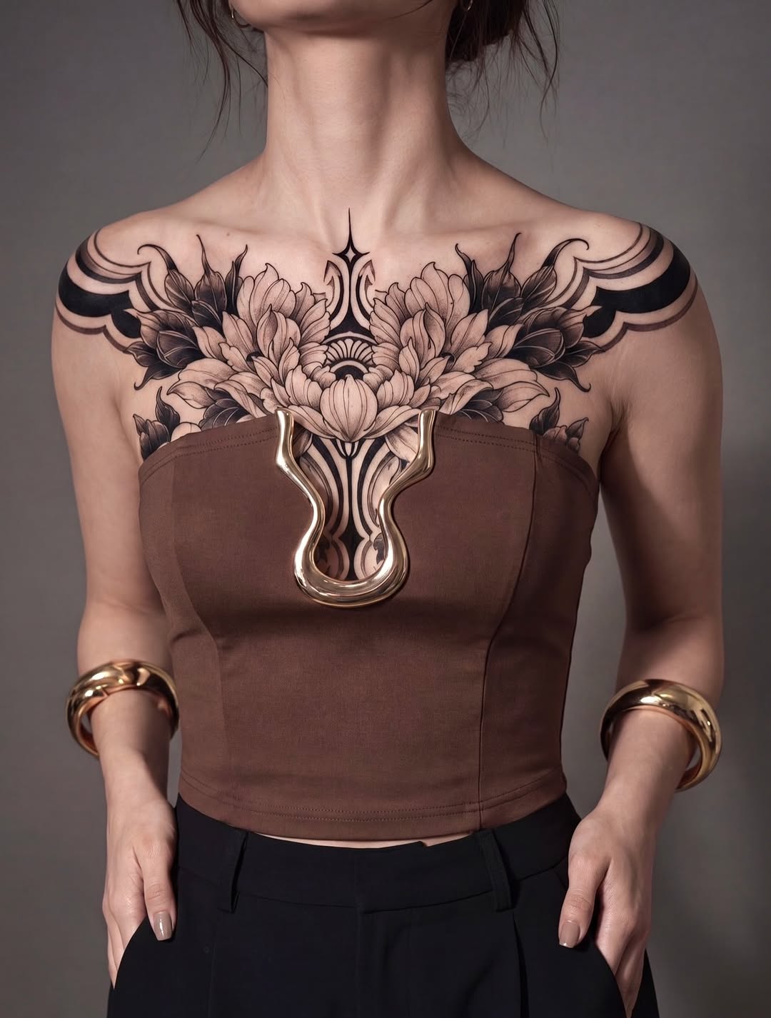 Tattoo by @ikova_ink β blackwork, illustrative