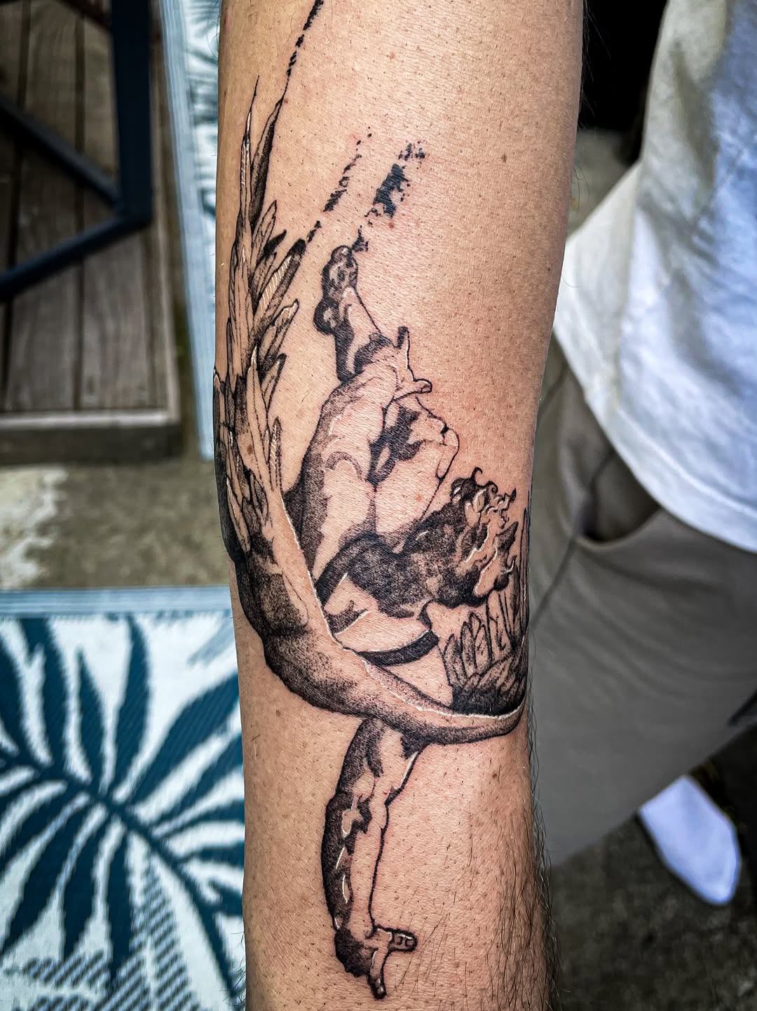 Tattoo by @sudo_tattoo — realism, black_and_grey