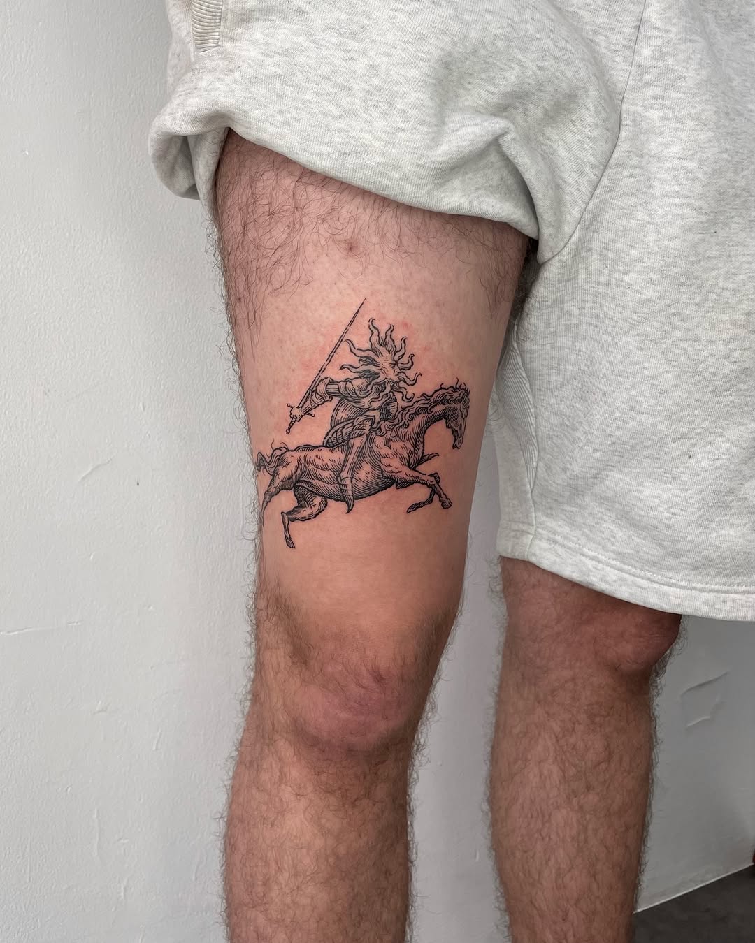 Tattoo by @5.5volt_tattoo — blackwork