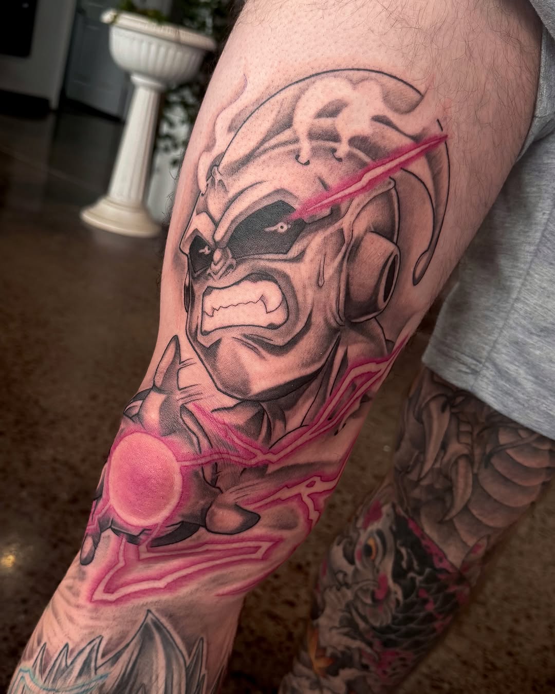 Tattoo by @brandonkirkeby — anime, realism