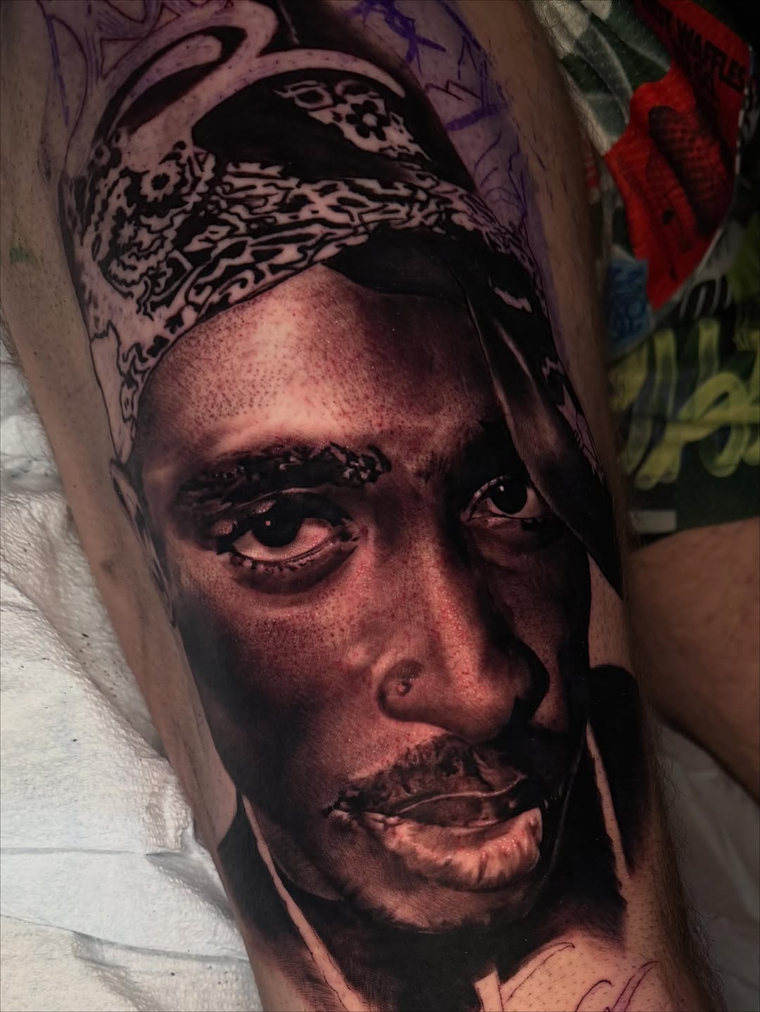 Tattoo by @tinatattooz โ realism, black_and_grey