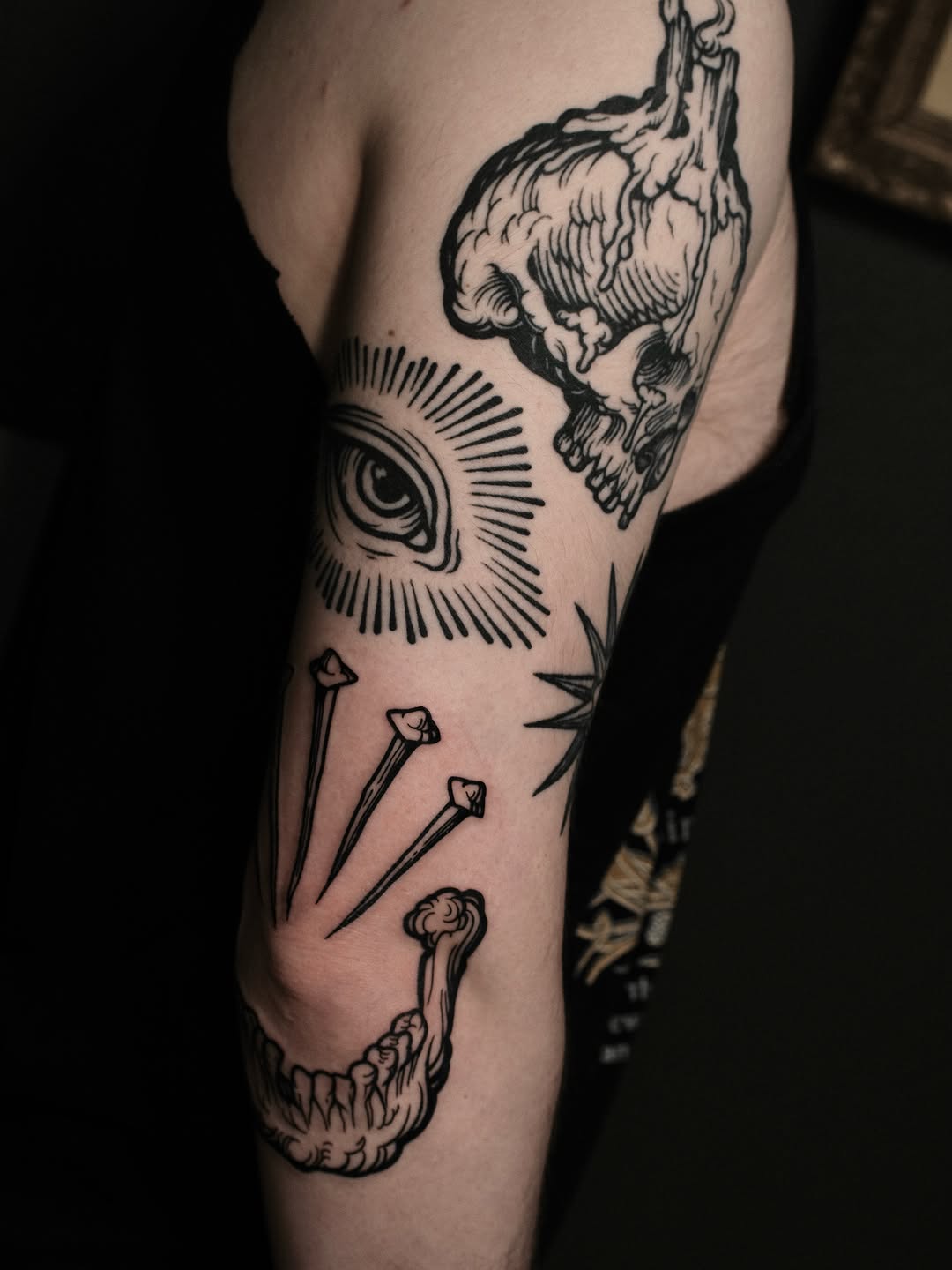 Tattoo by @staydoomed โ black_and_grey, illustrative