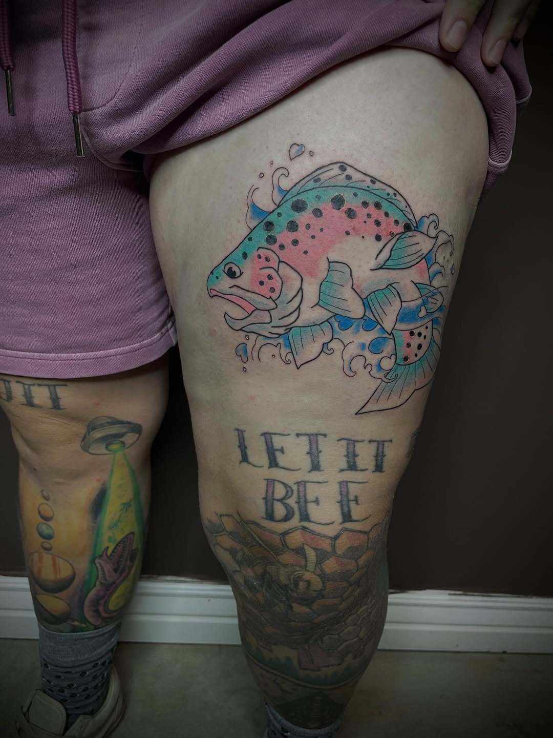 Tattoo by @scare_bear_tattoos — american_traditional, illustrative