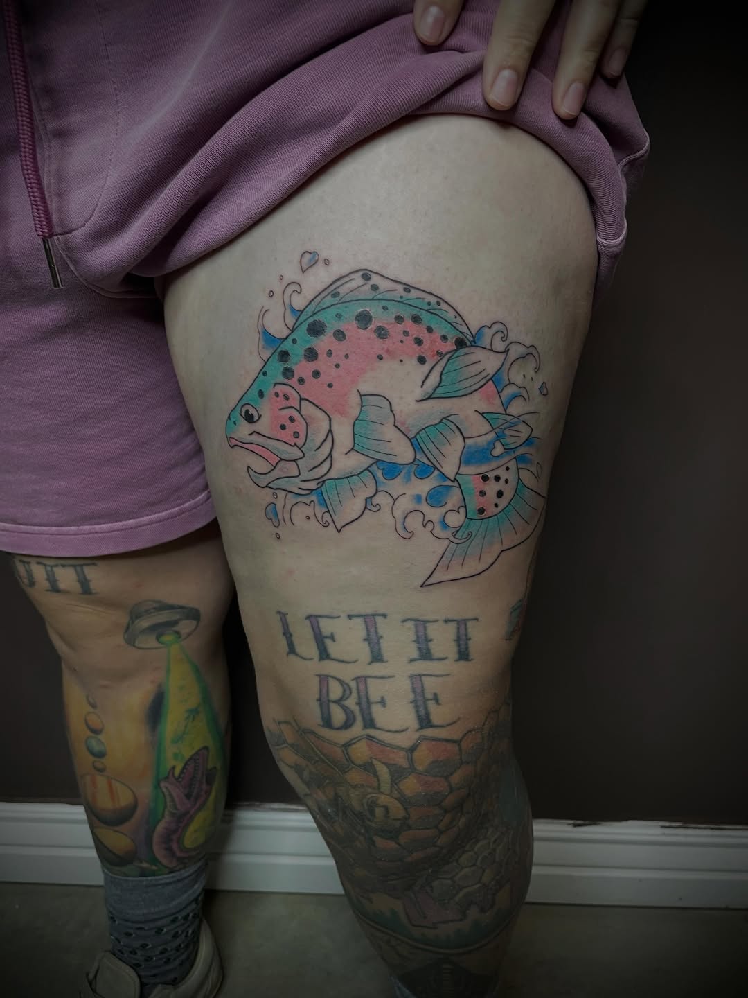 Tattoo by @scare_bear_tattoos — american_traditional, illustrative