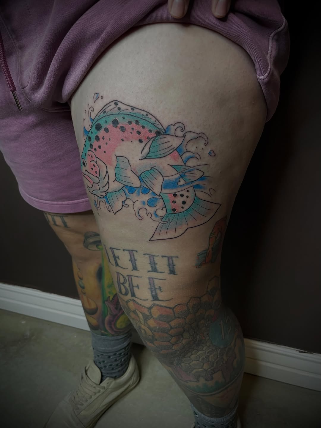Tattoo by @scare_bear_tattoos — illustrative, american_traditional