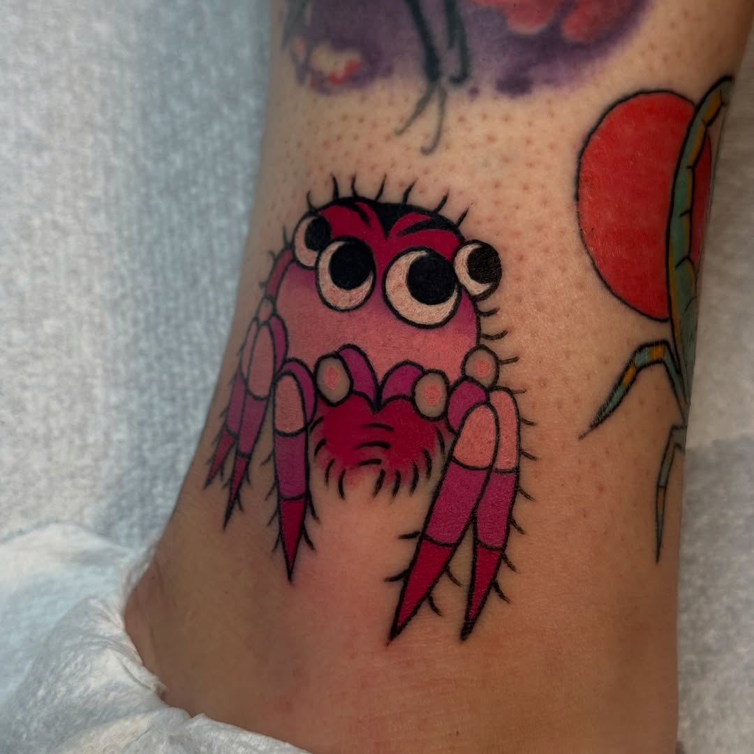 Tattoo by @livingsticker — new_school