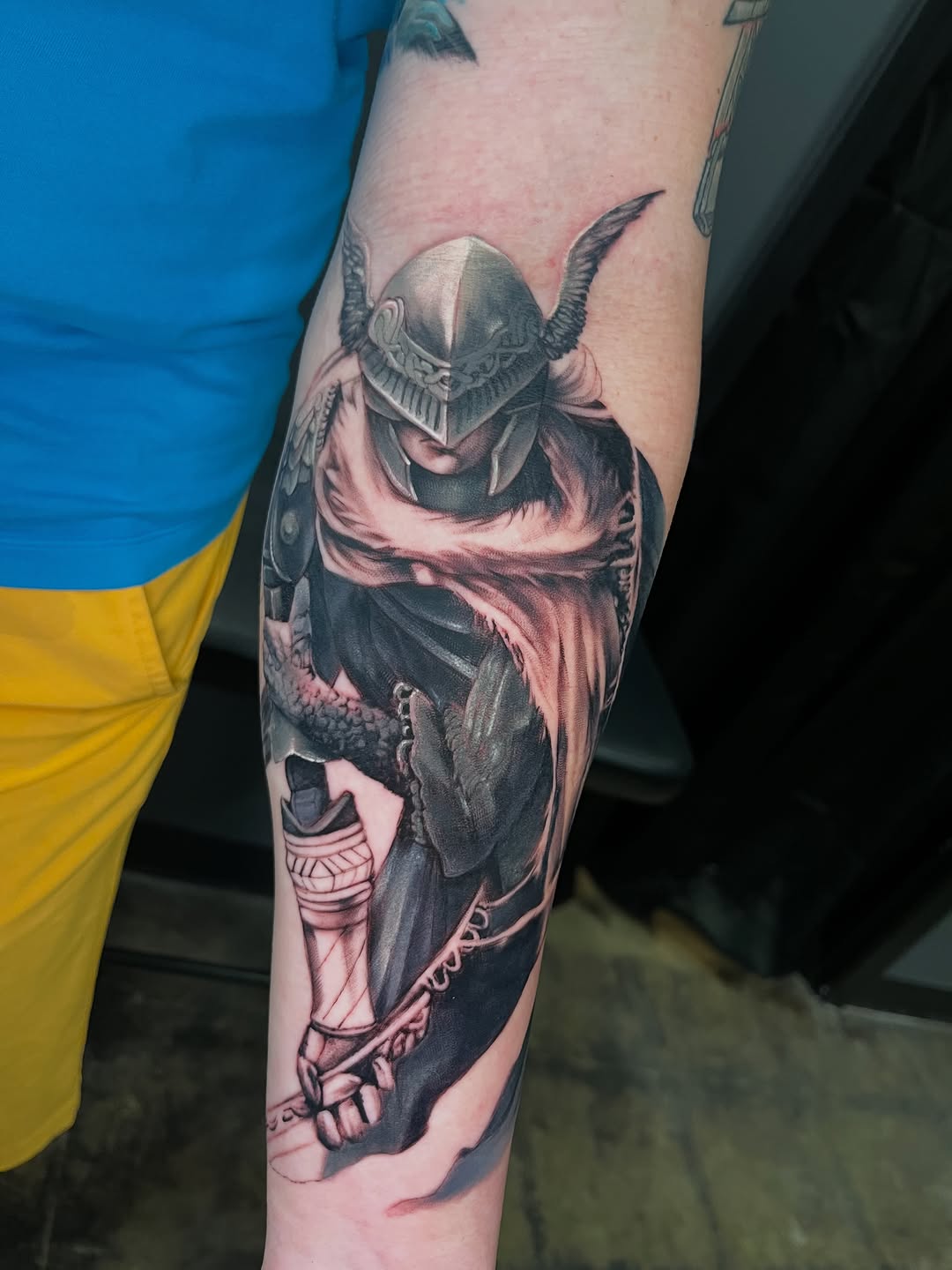 Tattoo by @tony.wilson.tattoos — realism, black_and_grey