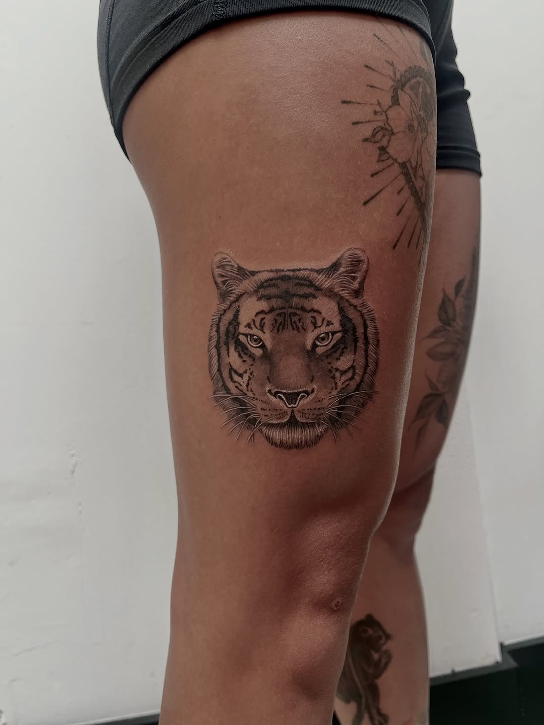 Tattoo by @lo_gwynn_ink — realism, black_and_grey