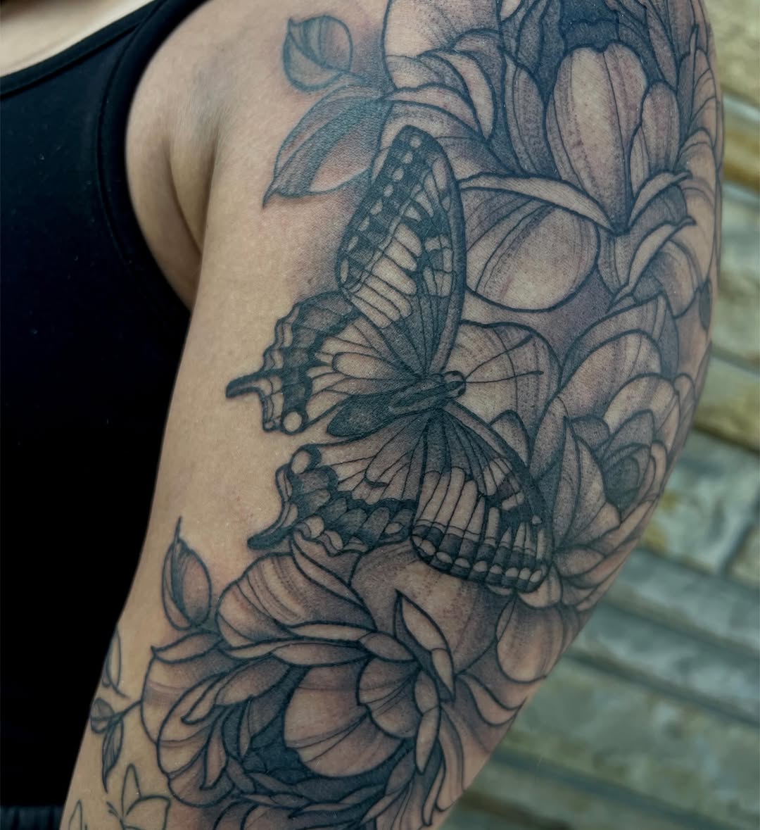 Tattoo by @salem.roth β black_and_grey, realism