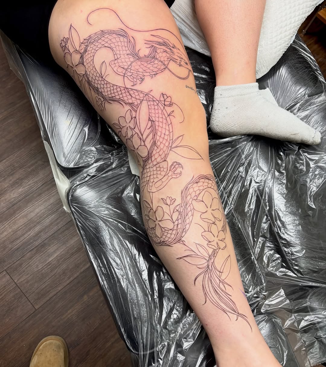Tattoo by @sydhonn — illustrative, japanese_irezumi