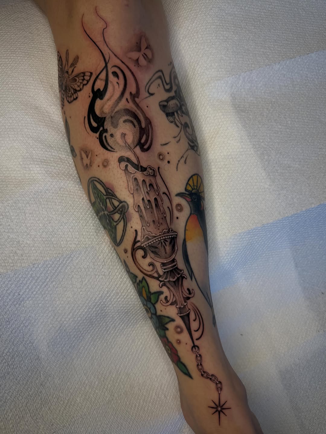 Tattoo by @mezzo.tattoo — black_and_grey, realism