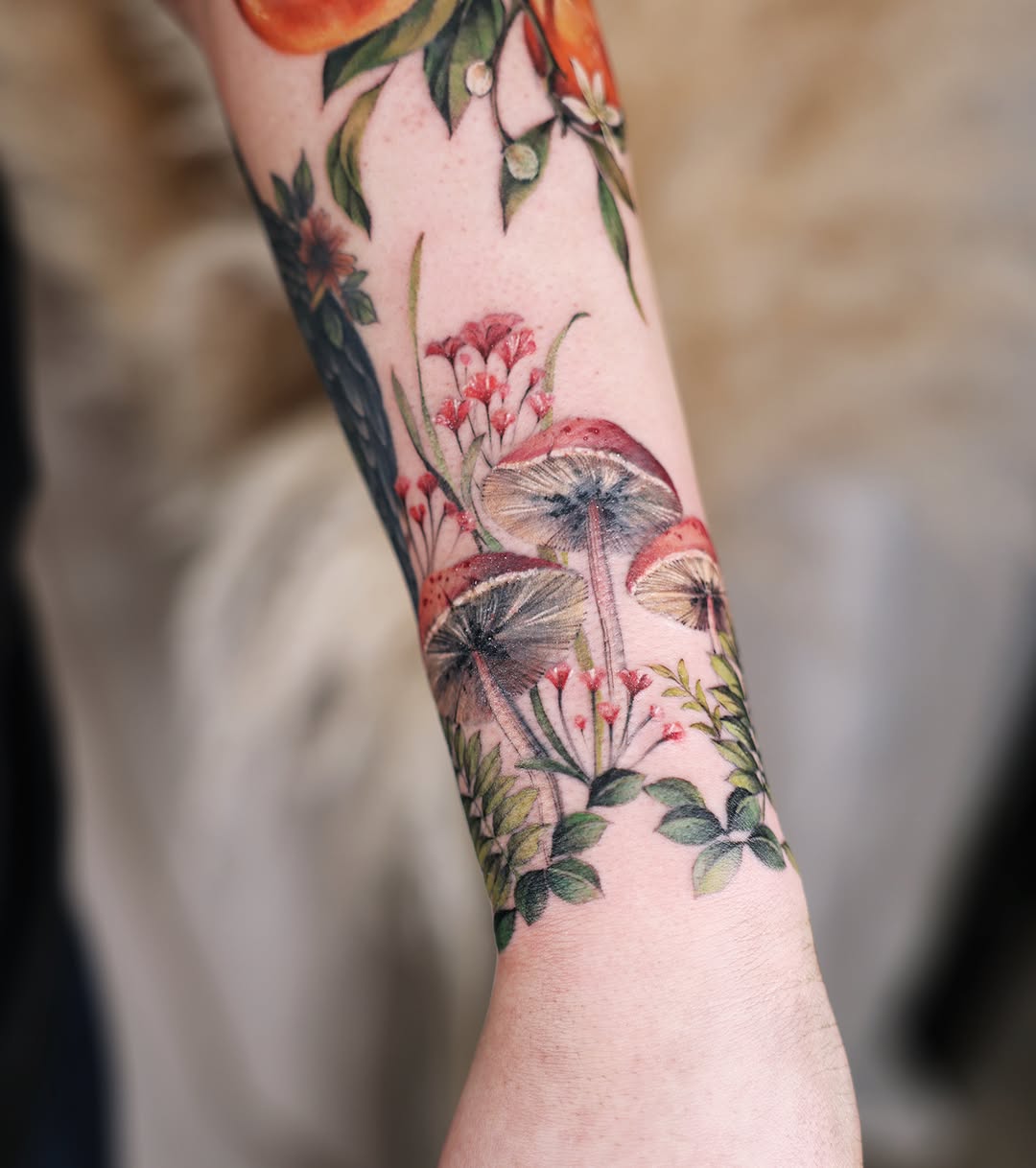 Tattoo by @doraahuuu.art — illustrative, realism