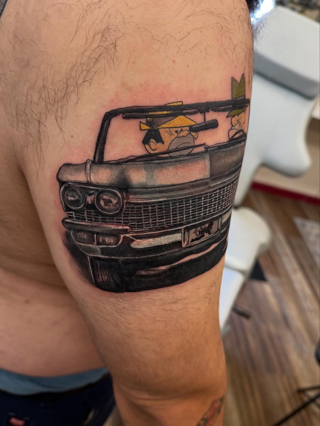 Tattoo by @hatchetfoot_art — new_school, realism