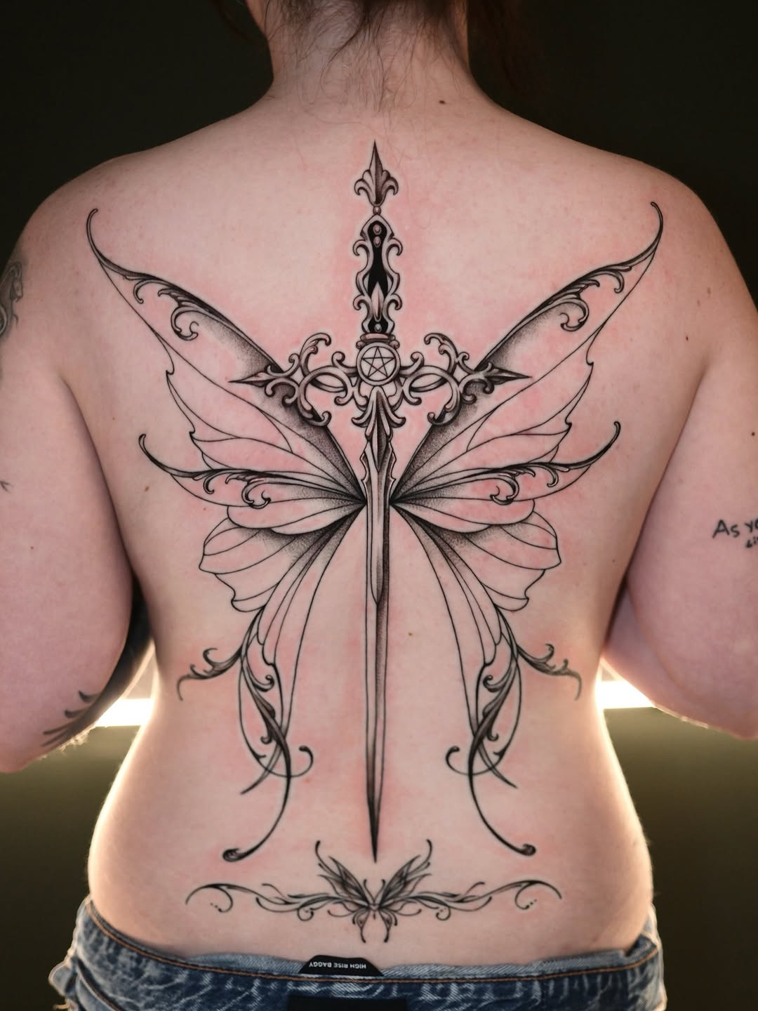 Tattoo by @ivy.k.tattoos โ blackwork