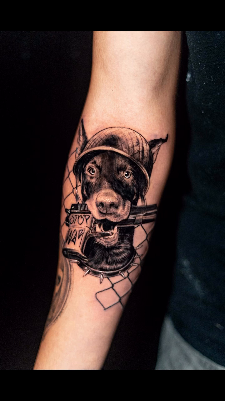 Tattoo by @jamesjurado — black_and_grey, realism