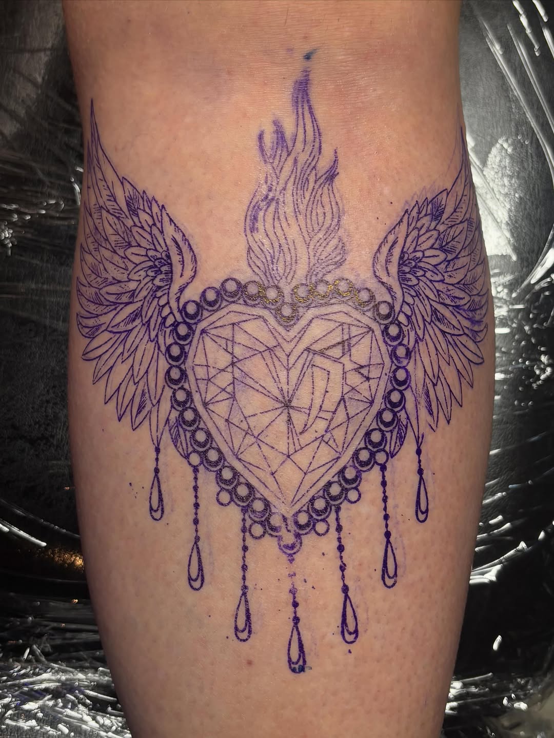 Tattoo by @yese.vibes — geometric, ornamental