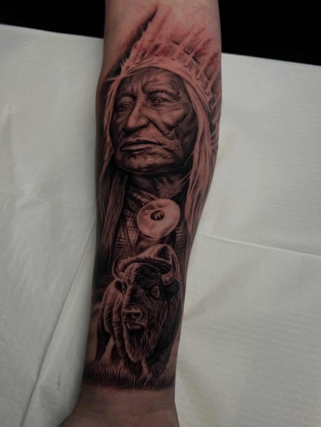 Tattoo by @bj_inks — realism, black_and_grey