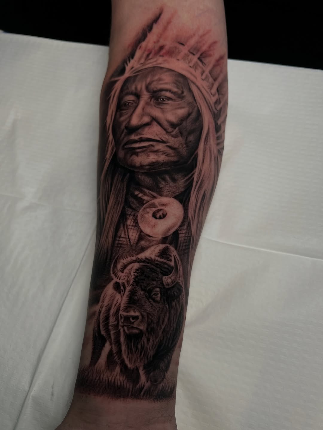 Tattoo by @bj_inks — realism, black_and_grey
