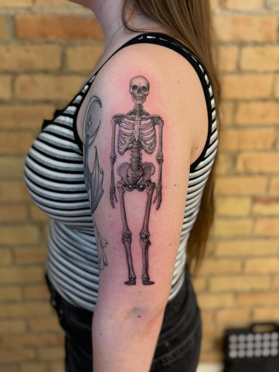 Tattoo by @onlyslightlyartistic โ black_and_grey, illustrative
