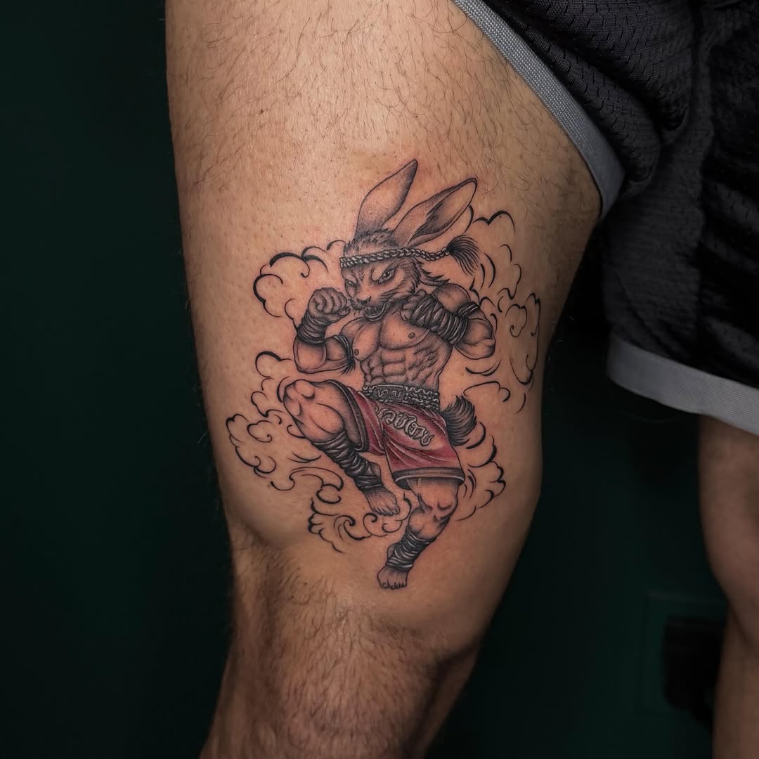Tattoo by @tattedbytorii — illustrative, black_and_grey