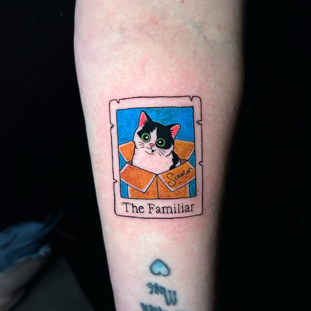 Tattoo by @blackbirdtats — new_school
