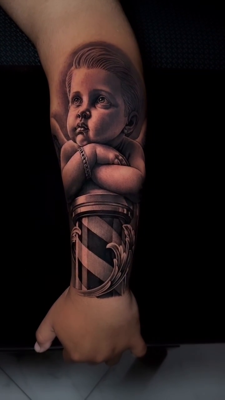 Tattoo by @sm_tattz — realism, black_and_grey