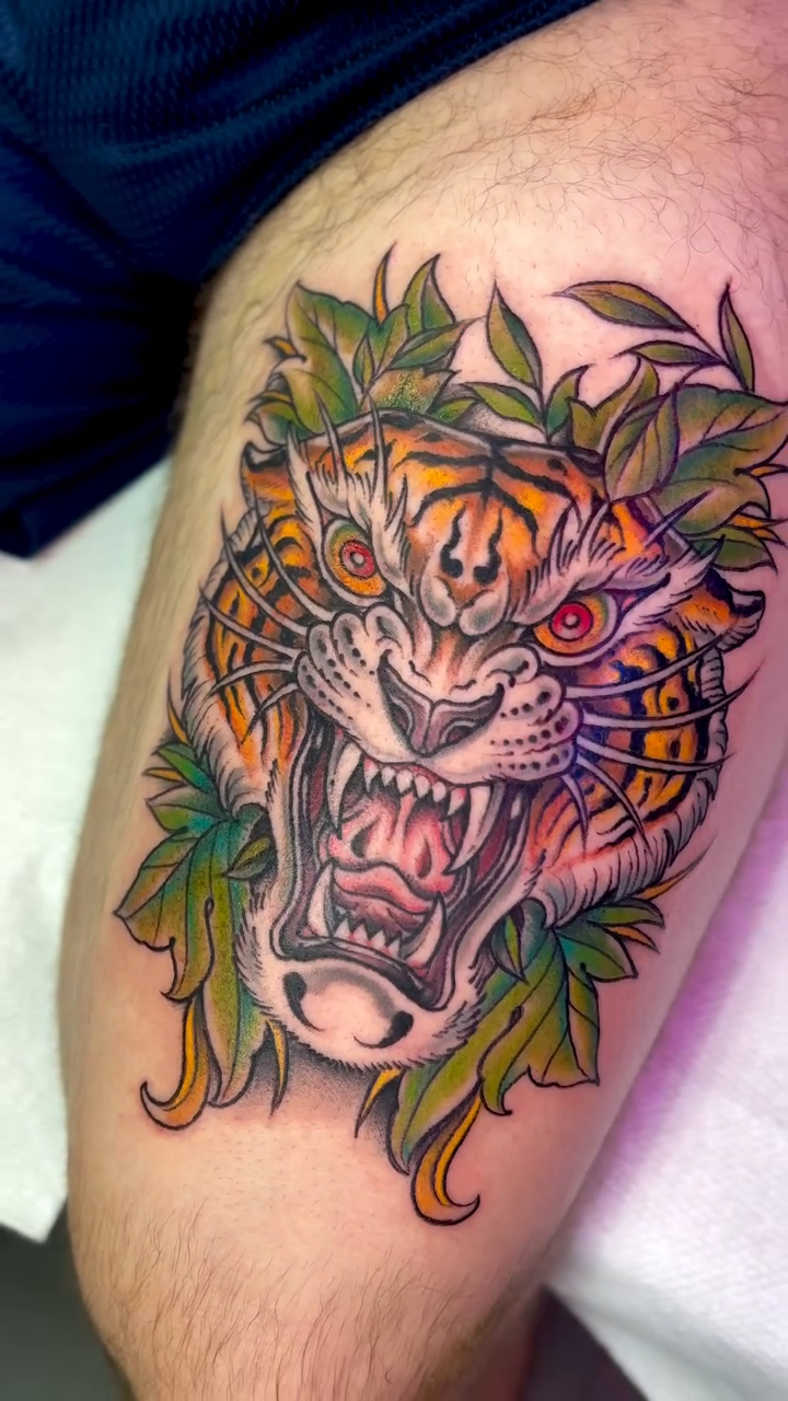 Tattoo by @deathbydejavu — neo_traditional, illustrative