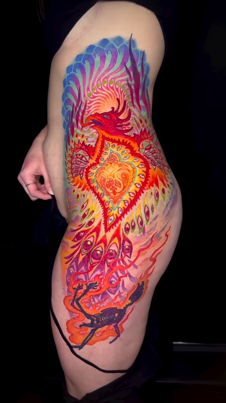 Tattoo by @dominicktattoo — neo_traditional, japanese_irezumi
