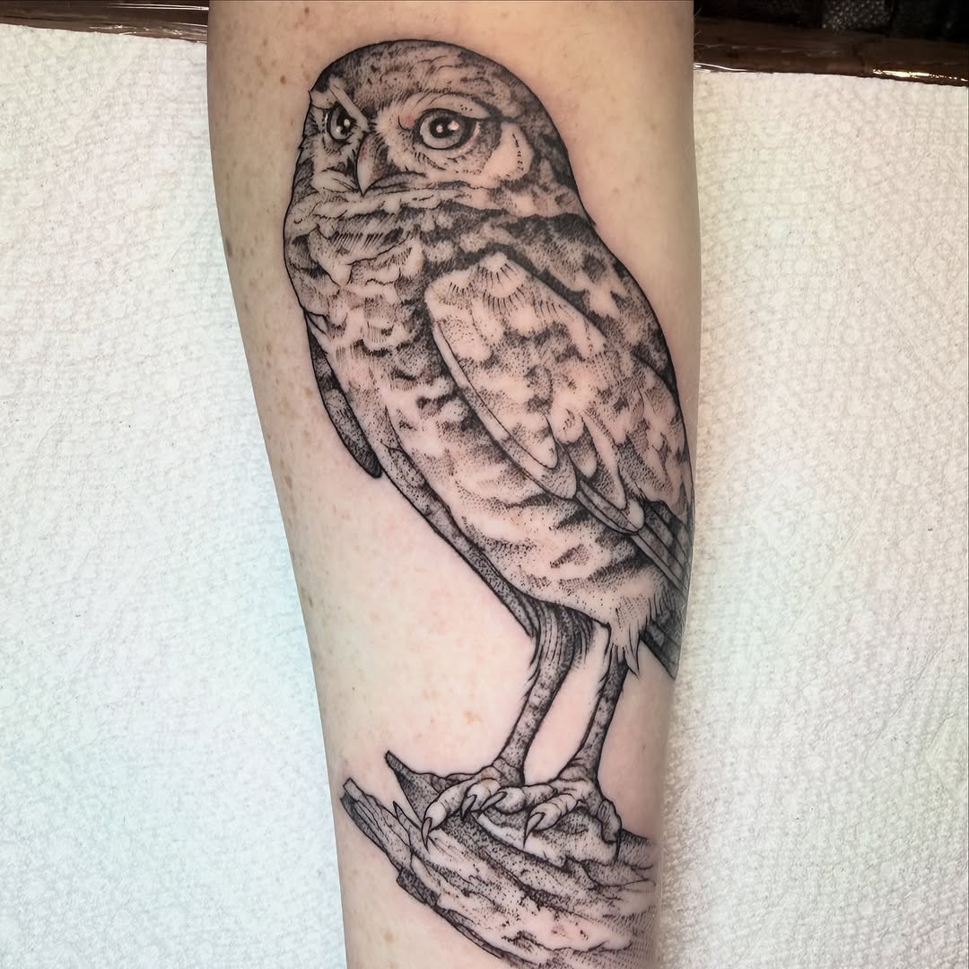 Tattoo by @mccollumtattoo โ realism, dotwork