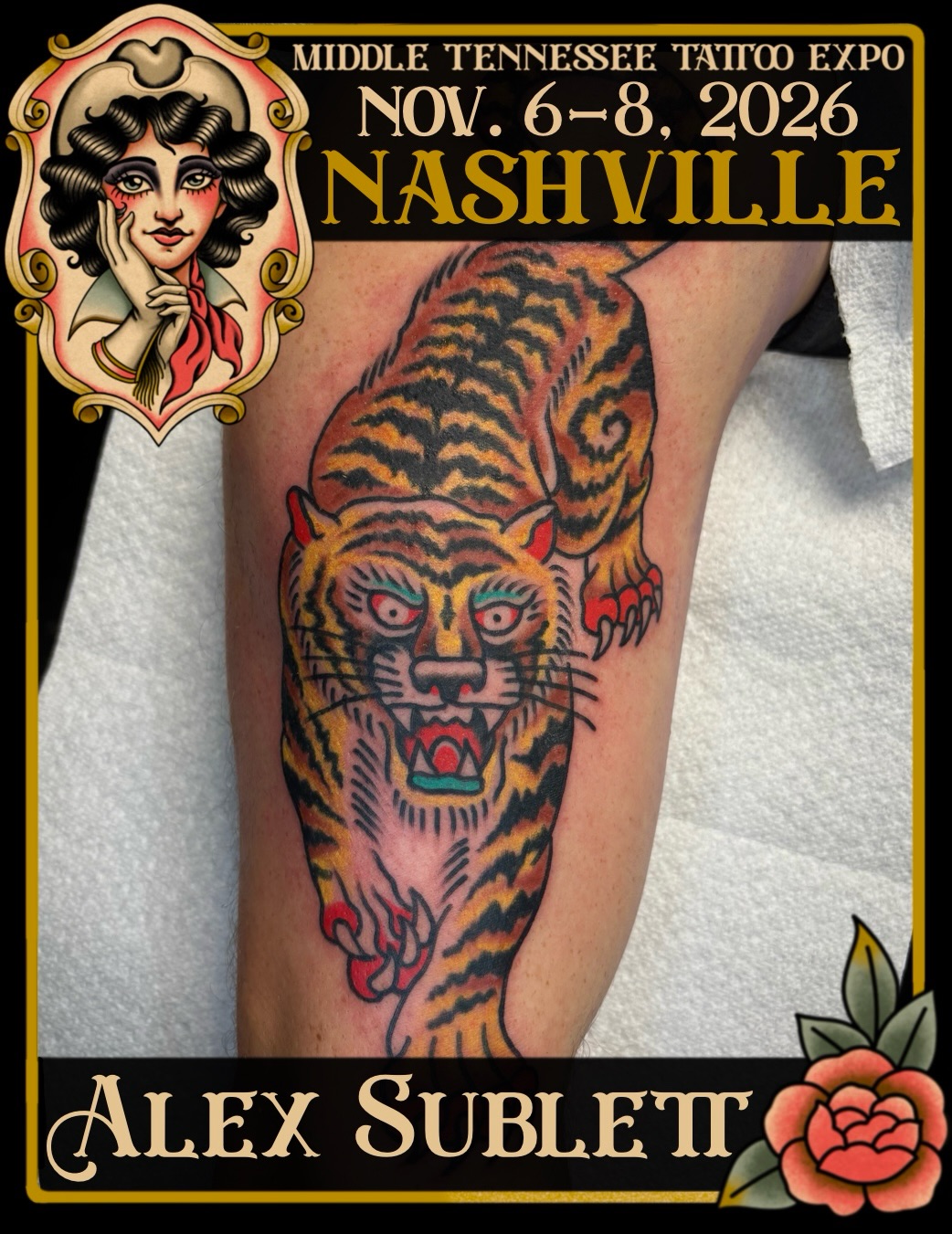 Tattoo by @alexsublett_tattoo โ american_traditional, illustrative