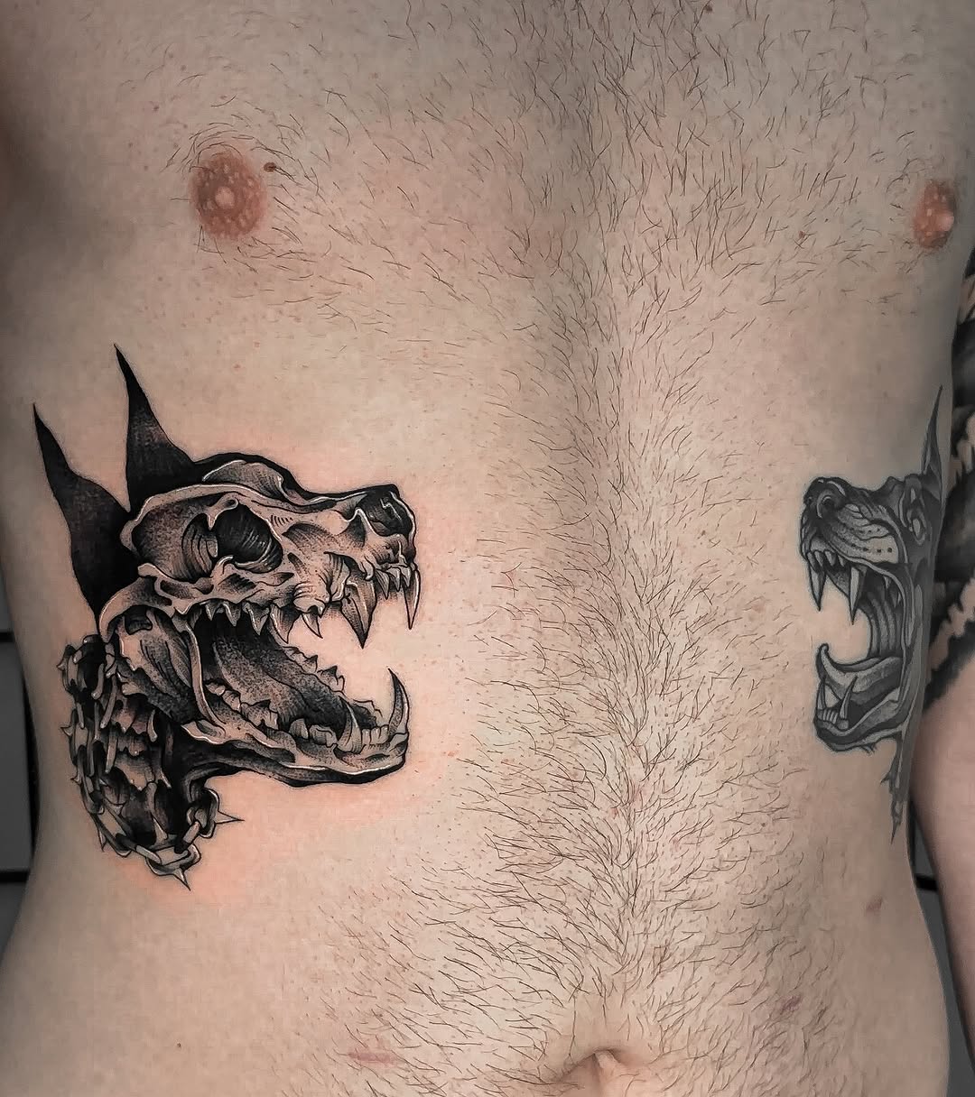 Tattoo by @jadeddesireetattoo — blackwork