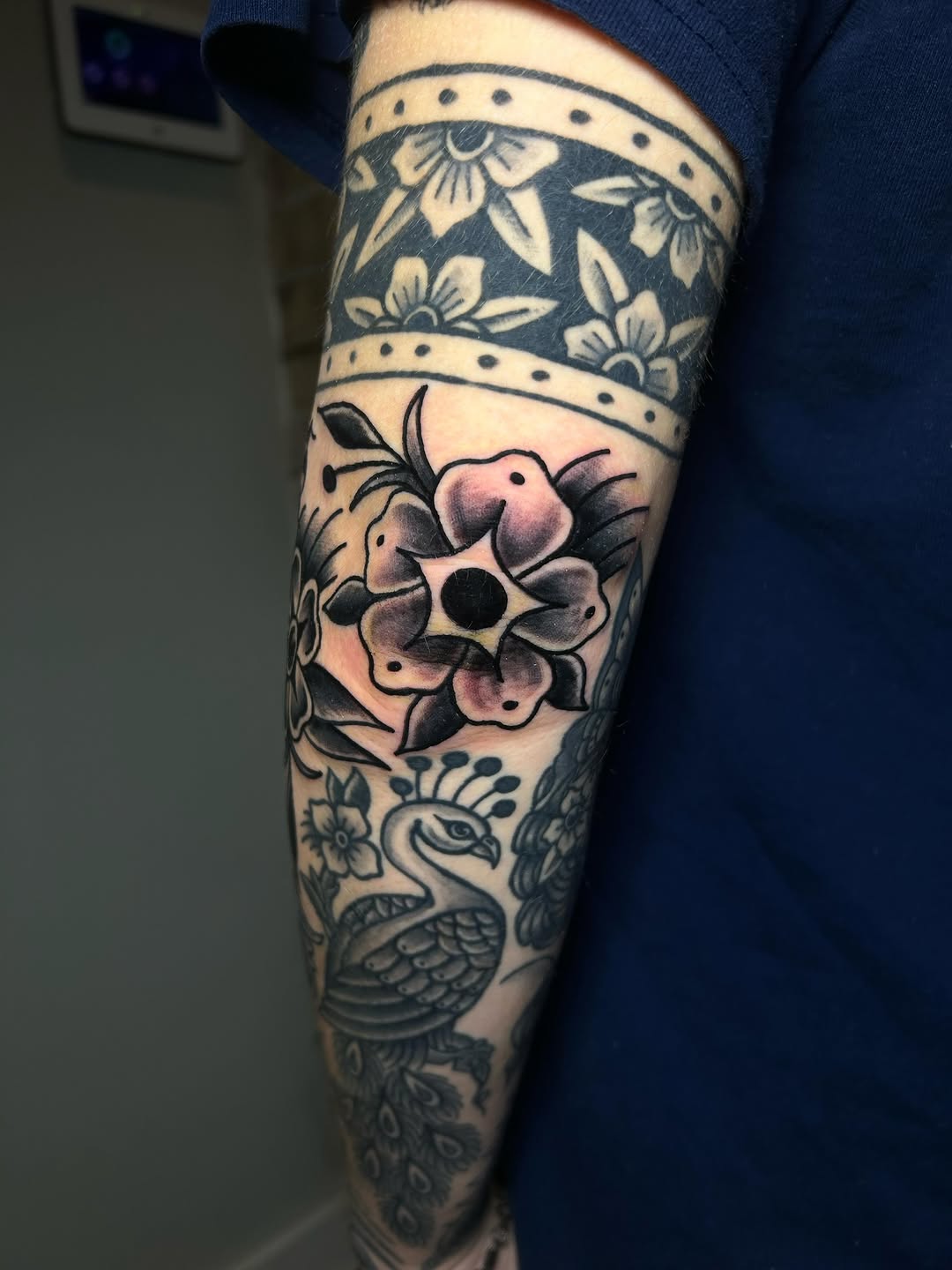 Tattoo by @knucklehead_tattoos — american_traditional, black_and_grey
