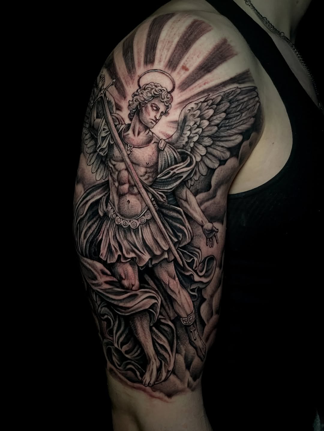 Tattoo by @rodomaciel β realism, black_and_grey