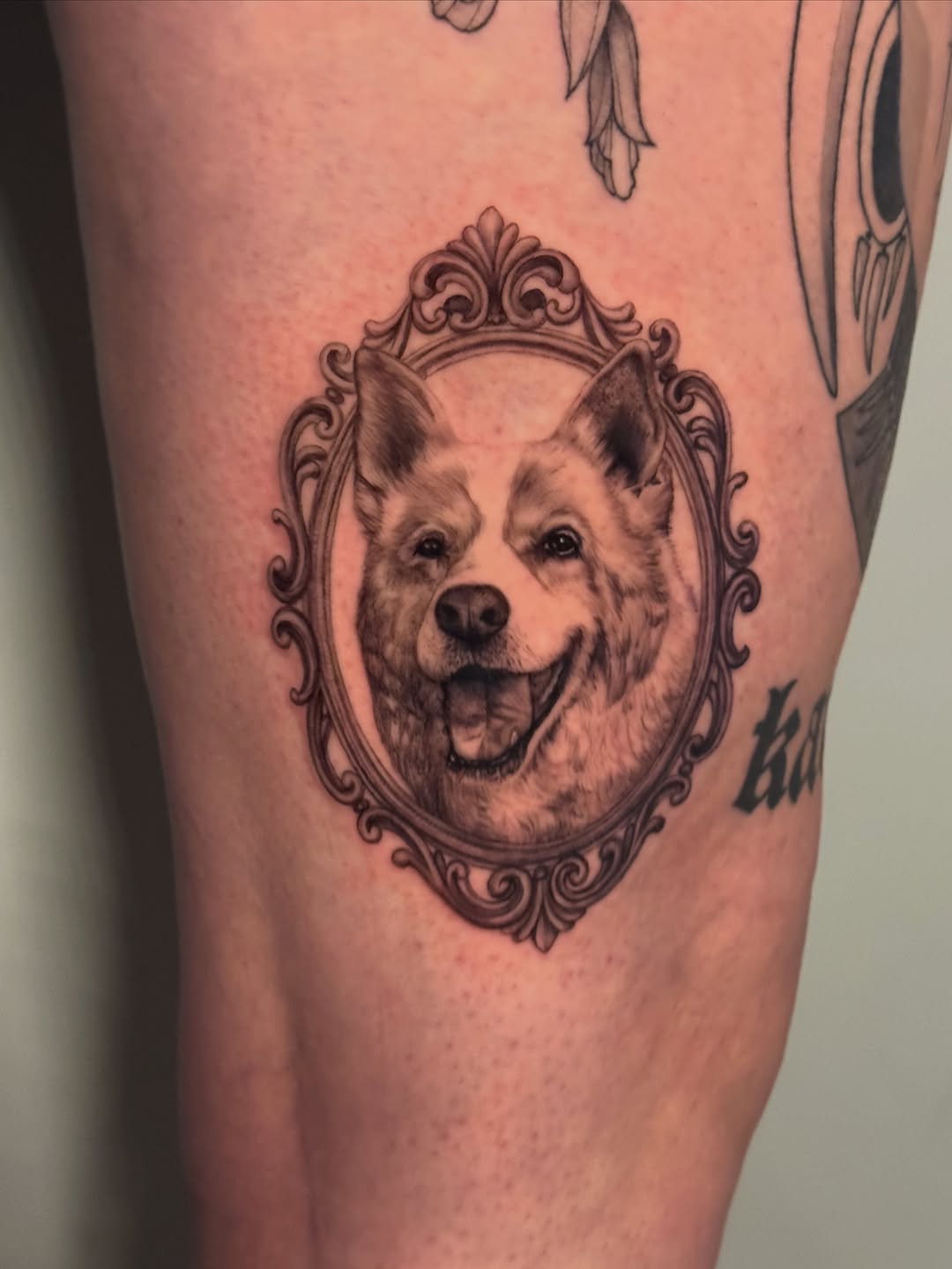 Tattoo by @miabacchi — realism, black_and_grey