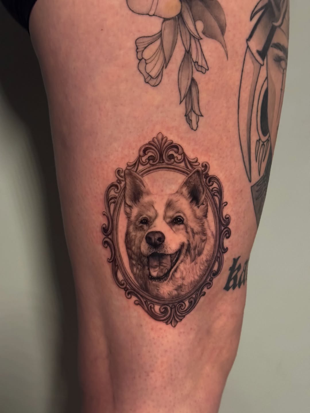 Tattoo by @miabacchi — realism, black_and_grey