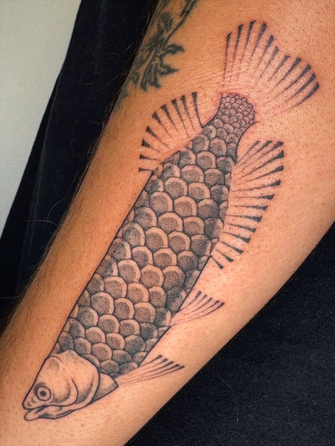 Tattoo by @inkshame — black_and_grey